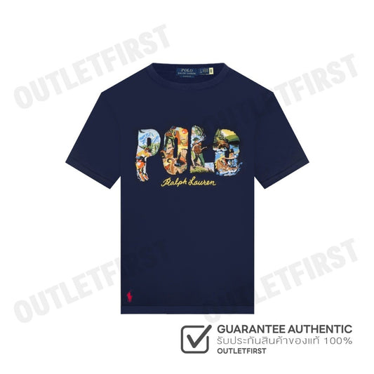 POLO RALPH LAUREN รุ่น S STEECLSML SHORT SLEEVE T-SHIRT 16/1 JERSEY CODE: 710934738001 เสื้อยืด เสื้อคอกลม เสื้อแขนสั้น
