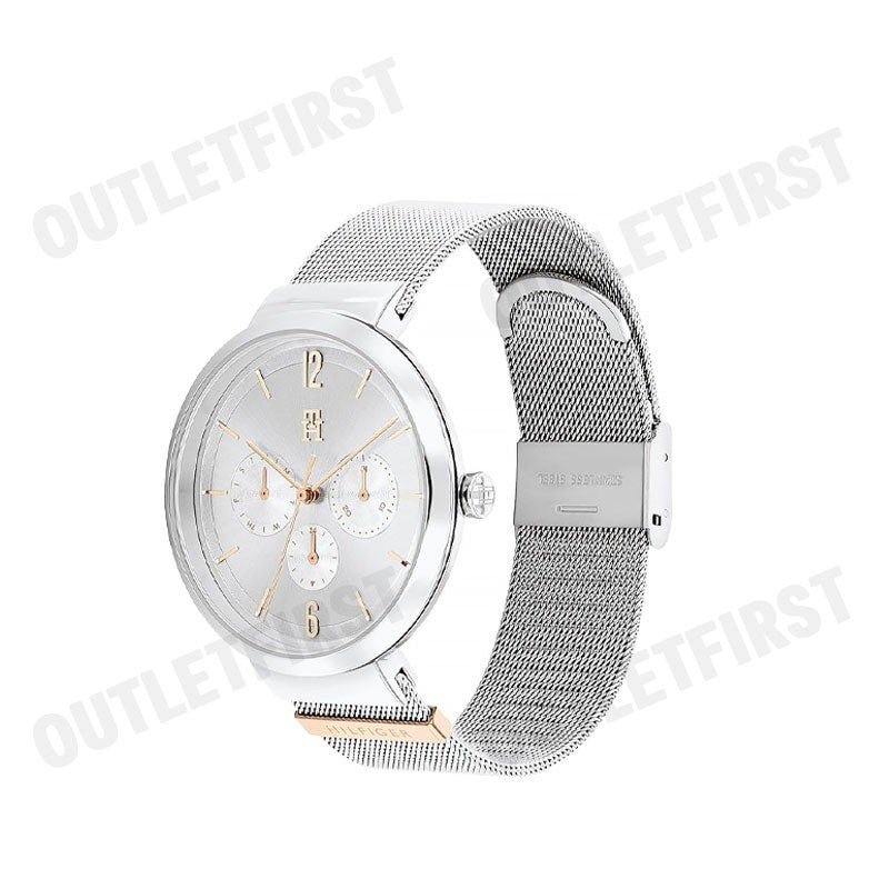 TOMMY HILFIGER รุ่น CARNATION MESH STRAP WATCH CODE: TH1782537 นาฬิกาข้อมือ นาฬิกาผู้หญิง นาฬิกาทอมมี่