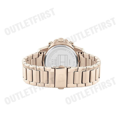 TOMMY HILFIGER รุ่น MULTIFUNCTION DIAL STAINLESS STEEL STRAP WATCH CODE: TH1782572 นาฬิกาข้อมือ ผู้หญิง นาฬิกาโรสโกลด์