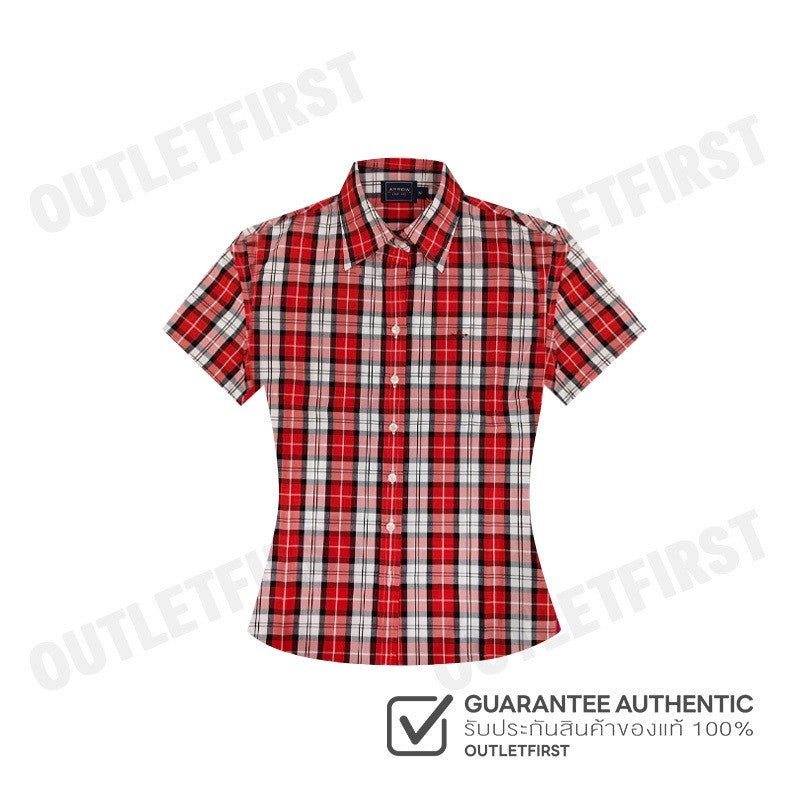 ARROW รุ่น WOMEN'S NATURAL SHIRT CODE: WACC217S3CSOR เสื้อเชิ้ต เสื้อแขนสั้น เสื้อผู้หญิง