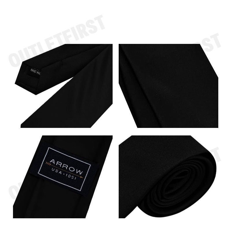 ARROW รุ่น NECKTIE 7 CM BLACK CODE: MCCT785S3BRBL เนคไท สำหรับผู้ชาย แบบผูกเอง