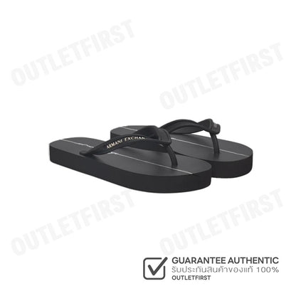 ARMANI EXCHANGE รุ่น FLIP FLOPS SANDAL CODE: XDQ010 XV700 N642 รองเท้าแตะ รองเท้าแตะผู้หญิง รองเท้าแบบหนีบ