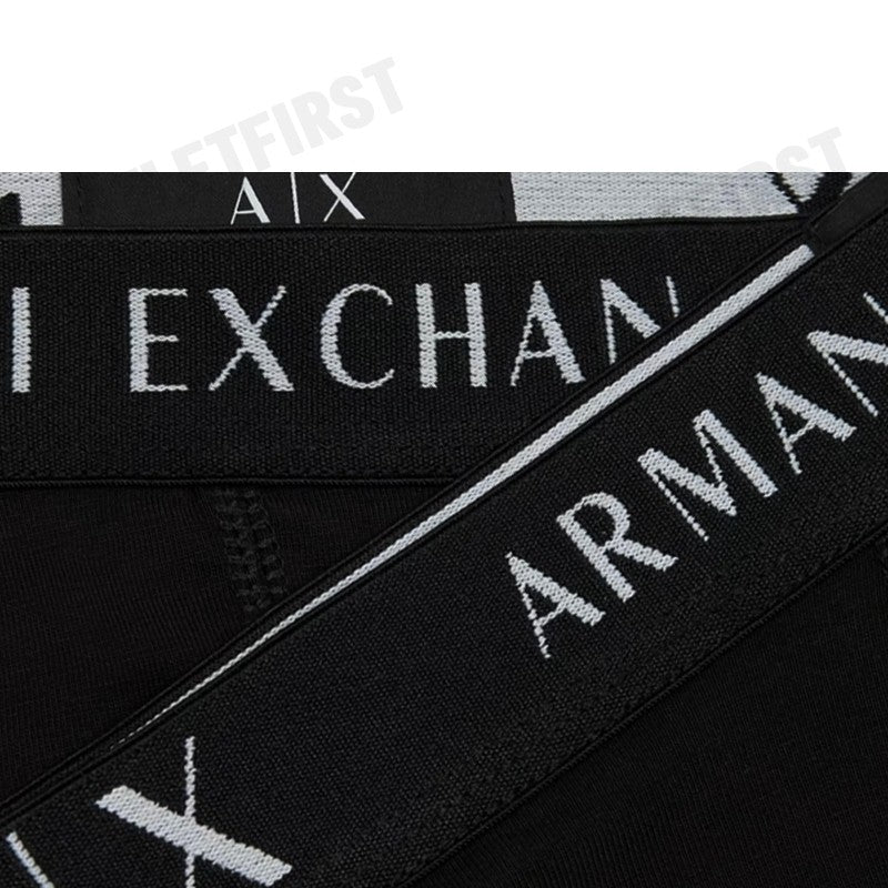 ARMANI EXCHANGE รุ่น MEN'S STRETCH COTTON BRIEF CODE: 957023 CC282 07320 กางเกงชั้นใน กางเกงผู้ชาย กางเกงในสีดำ