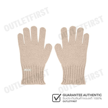 ARMANI EXCHANGE รุ่น LUREX YARN GLOVES CODE: 944617 4F305 02563  ถุงมือ ถุงมือสีทอง สำหรับผู้หญิงผู้ชาย