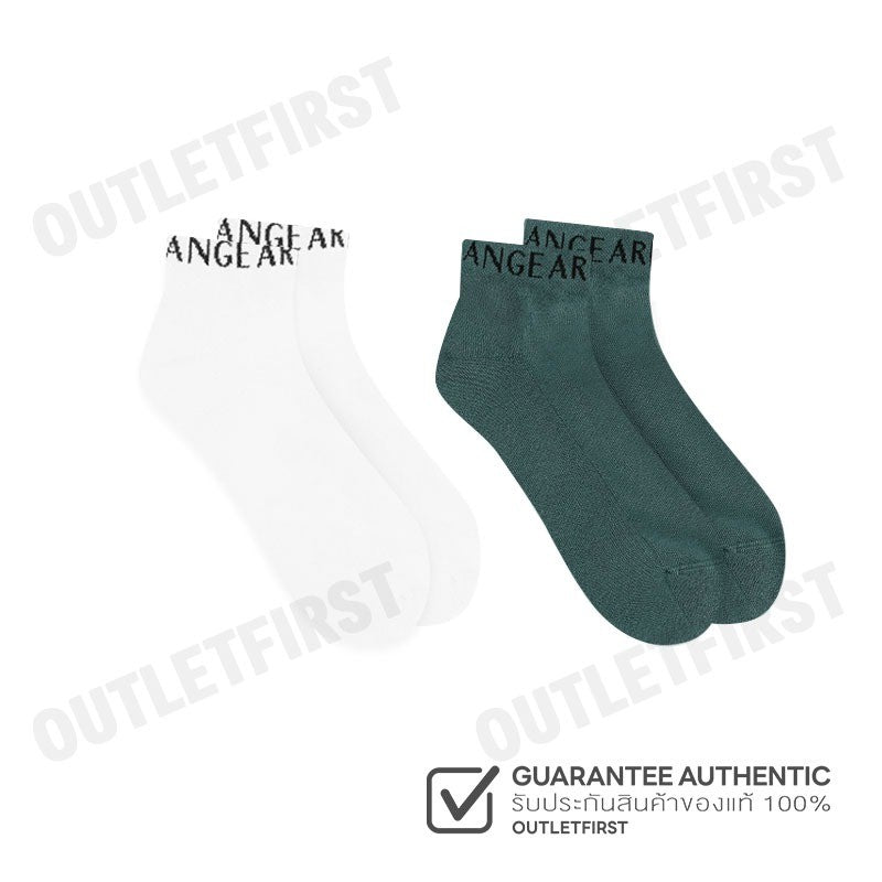 ARMANI EXCHANGE รุ่น 2 PACK SHORT SPONGE SOCKS CODE: 956013 CC406 18911 ถุงเท้าข้อสั้น ถุงเท้าผู้ชาย ถุงเท้า