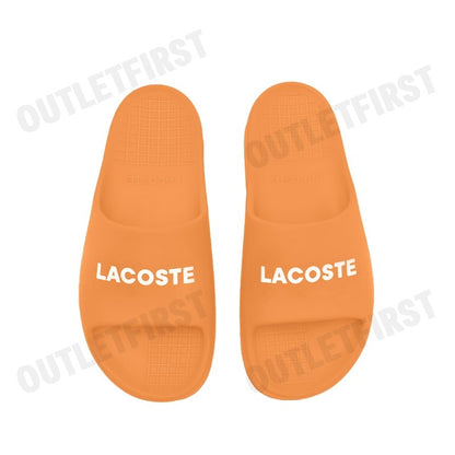 LACOSTE รุ่น MEN'S SERVE SLIDE 2.0 SLIDES CODE: 7-47CMA00157A1 รองเท้าแตะ รองเท้าผู้ชาย สลิปออน