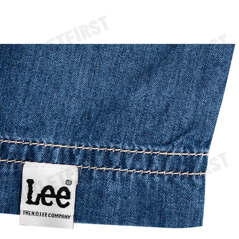 LEE รุ่น BOY'S SHORT SLEEVED SHIRT [KIDS] CODE: LK F124BSHSN05 เสื้อเชิ้ต เสื้อยีนส์ เสื้อเด็กผู้ชาย