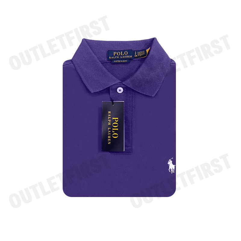 POLO RALPH LAUREN รุ่น CUSTOM SLIM FIT MESH POLO SHIRT CODE: 710680784397 เสื้อโปโล เสื้อผู้ชาย เสื้อแขนสั้น
