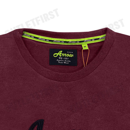 ARROW รุ่น MAN'S LONG SLEEVE COTTON T-SHIRT CODE: MTCM909W2CSMR เสื้อยืด เสื้อคอกลม แขนยาว