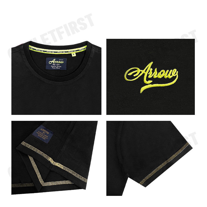 ARROW รุ่น CLASSICS COTTON T-SHIRT CODE: MTCM908W2CSBL เสื้อยืด เสื้อคอกลม เสื้อแขนสั้น