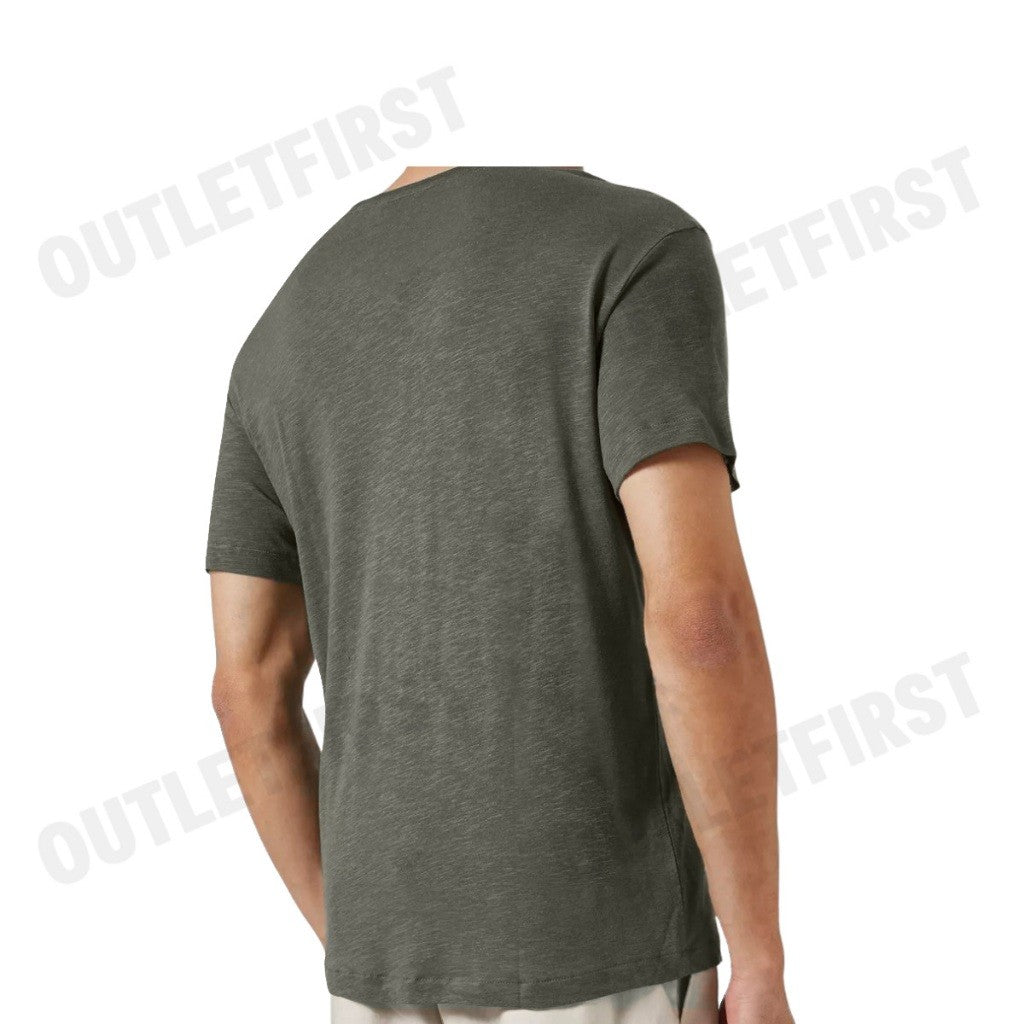 CALVIN KLEIN SWIMWEAR รุ่น MEN'S SHORT SLEEVE T-SHIRT CODE: KM00960 PLI เสื้อยืดคอกลม เสื้อยืดผู้ชาย เสื้อยืดแขนสั้น