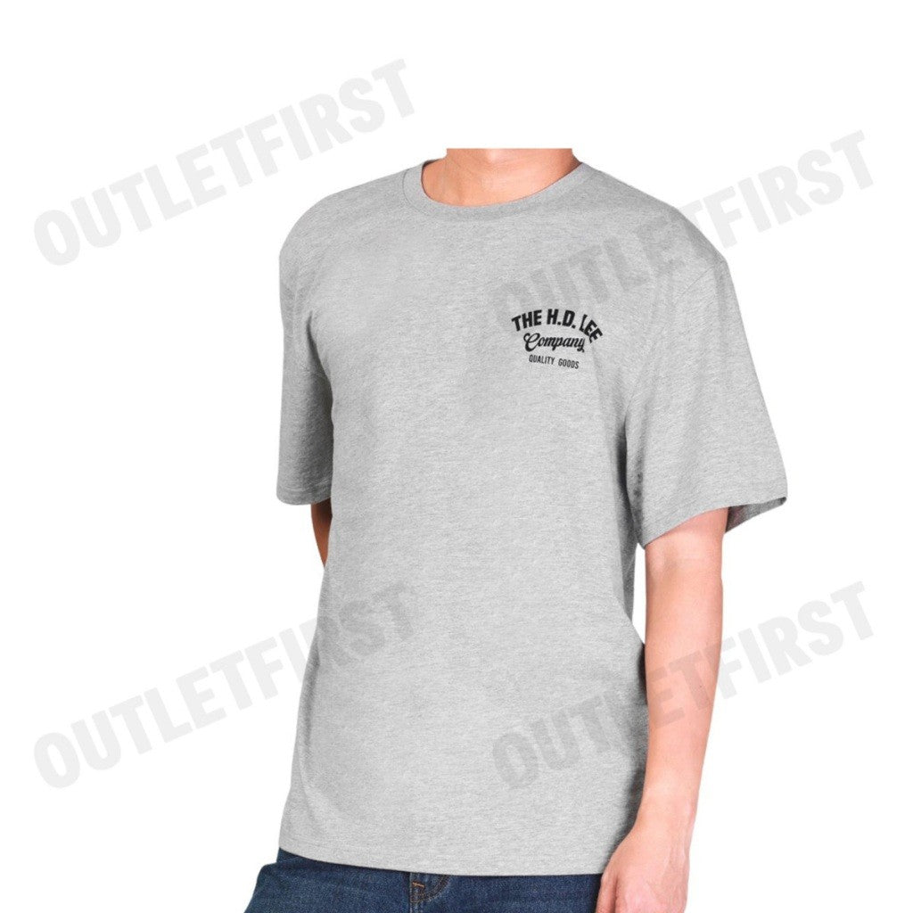 LEE รุ่น MEN'S SHORT SLEEVED T-SHIRT CODE: LE F124MTSSN21 เสื้อยืดคอกลม เสื้อแขนสั้น เสื้อผู้ชาย