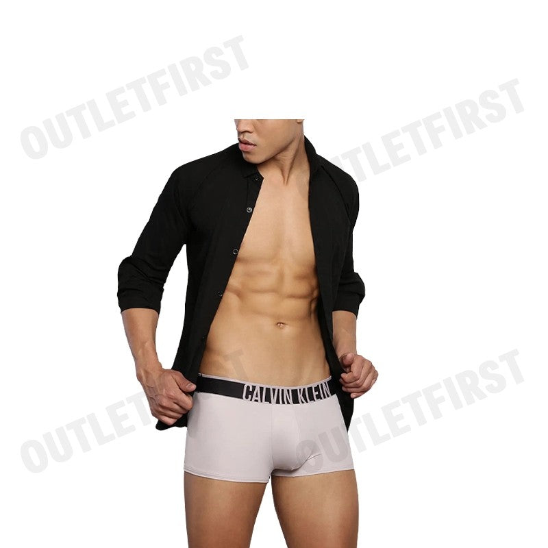 CALVIN KLEIN รุ่น INTENSE POWER ULTRA COOLING LOW RISE TRUNKS CODE: NB3836 LKQ กางเกงชั้นใน กางเกงผู้ชาย ชั้นในขาสั้น