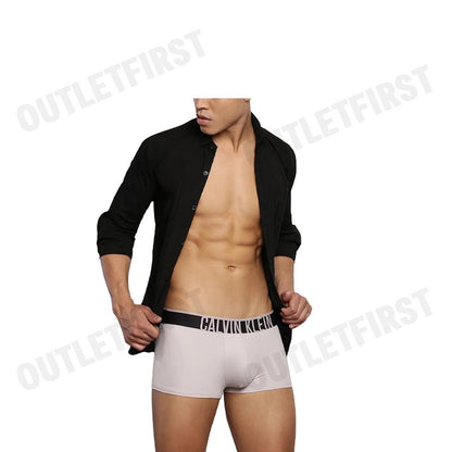 CALVIN KLEIN รุ่น INTENSE POWER ULTRA COOLING LOW RISE TRUNKS CODE: NB3836 LKQ กางเกงชั้นใน กางเกงผู้ชาย ชั้นในขาสั้น
