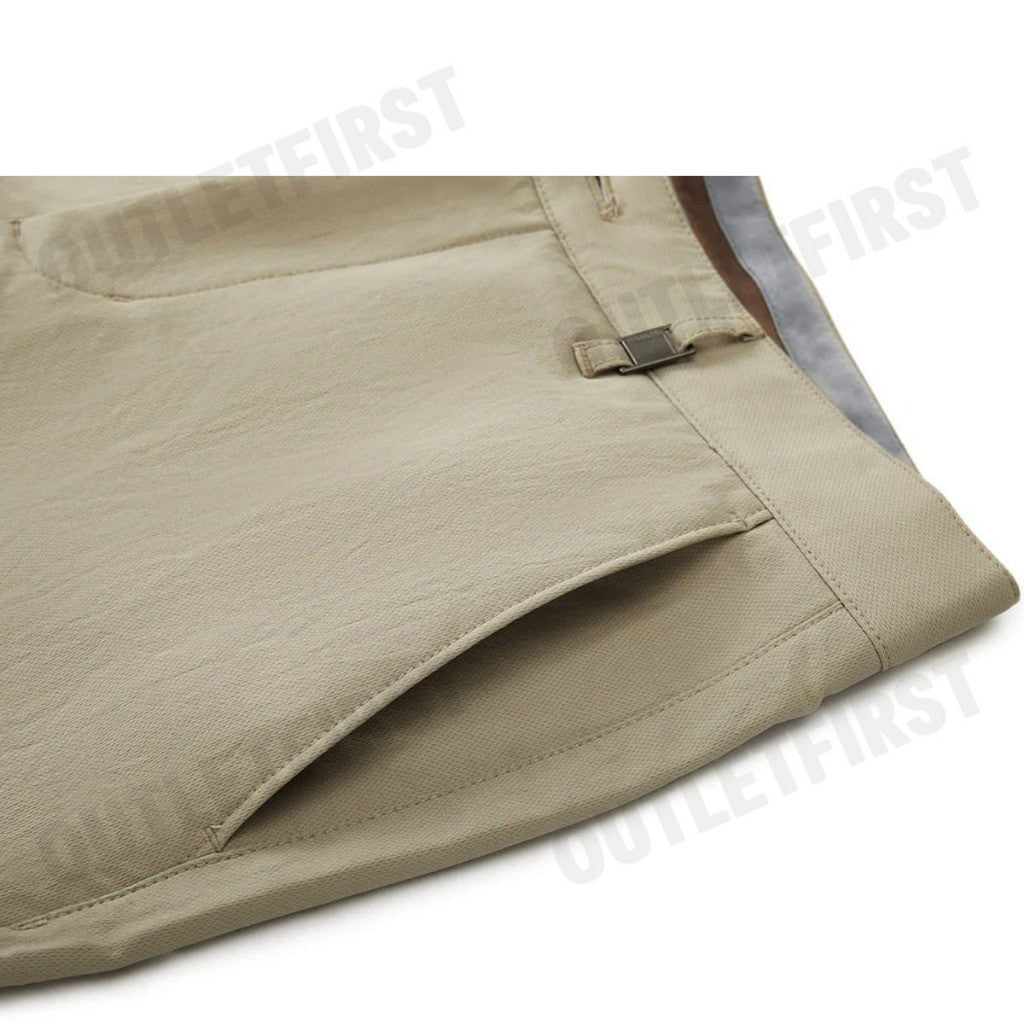 G2000 รุ่น WATER-REPELLENT CRINKLE EFFECT CASUAL PANTS IN SLIM TAPERED FIT CODE: 41162057 14 กางเกงสแล็ค ขายาว ทำงาน