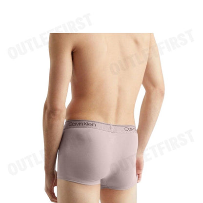 CALVIN KLEIN รุ่น MICRO STRETCH COOLING LOW RISE TRUNK CODE: NB3807 G81 กางเกงชั้นใน บ๊อกเซอร์รัดรูป ชั้นในขาสั้น