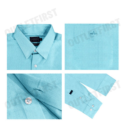 ARROW รุ่น COTTON LONG SLEEVES SHIRT CODE: MACC725W2BSBU เสื้อเชิ้ตแขนยาว เสื้อเชิ้ตผู้ชาย เสื้อทำงาน