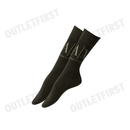 ARMANI EXCHANGE รุ่น TENNIS SOCKS WITH LOGO CODE: 953033 CC653 32840 ถุงเท้าข้อยาว ถุงเท้าน้ำตาล ถุงเท้าอมานี่