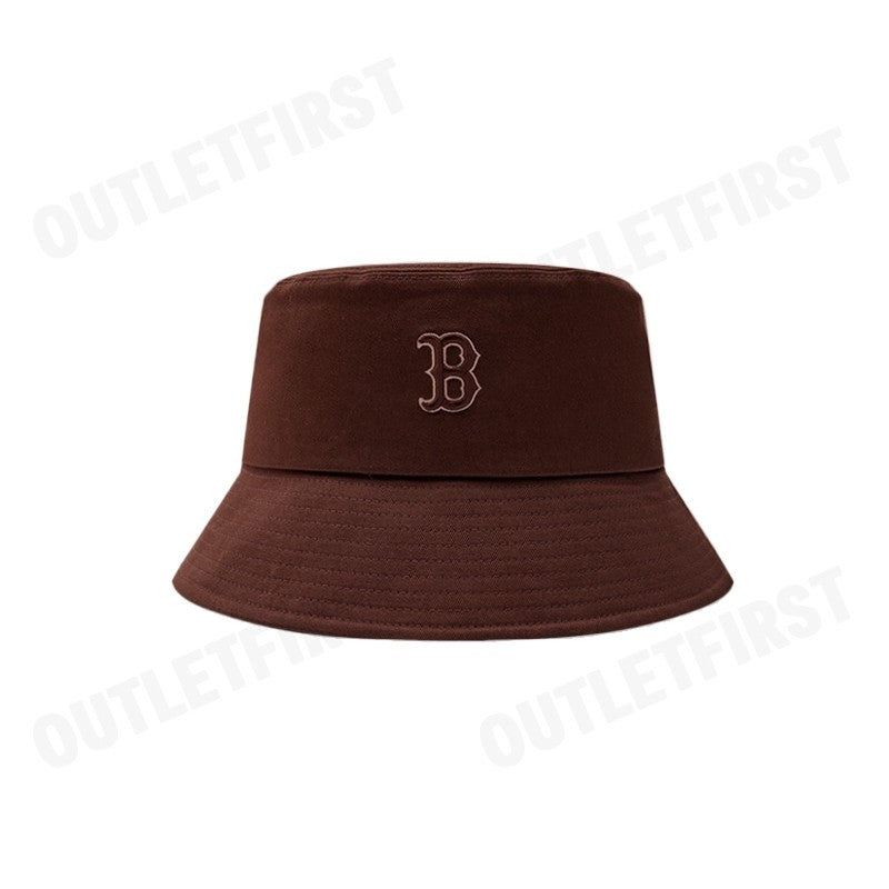 MLB รุ่น DIAMOND MONOGRAM POINT UNISEX BUCKET HAT CODE: 3AHTM103N 43BRD หมวกบักเก็ต หมวกเฟร๊ปเป้ หมวกเอ็มแอลบี