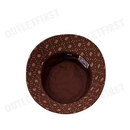 MLB รุ่น DIAMOND MONOGRAM POINT UNISEX BUCKET HAT CODE: 3AHTM103N 43BRD หมวกบักเก็ต หมวกเฟร๊ปเป้ หมวกเอ็มแอลบี