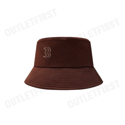 MLB รุ่น DIAMOND MONOGRAM POINT UNISEX BUCKET HAT CODE: 3AHTM103N 43BRD หมวกบักเก็ต หมวกเฟร๊ปเป้ หมวกเอ็มแอลบี