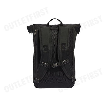 ADIDAS รุ่น PREMIUM ESSENTIALS ROLLTOP BACKPACK CODE: IJ0766 กระเป๋าเป้ กระเป๋าสะพายหลัง กระเป๋าสีดำ