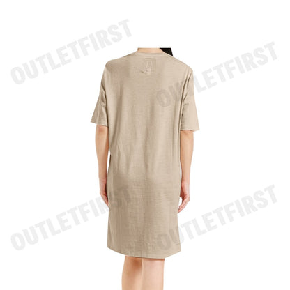 ARMANI EXCHANGE รุ่น WOMEN'S DRESS CODE: 8NYADX YJG3Z 0748 ชุดเดรส ชุดเดรสแขนสั้น ชุดเดรสผู้หญิง