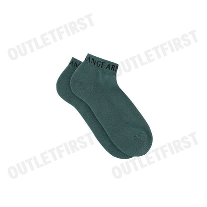 ARMANI EXCHANGE รุ่น 2 PACK SHORT SPONGE SOCKS CODE: 956013 CC406 18911 ถุงเท้าข้อสั้น ถุงเท้าผู้ชาย ถุงเท้า