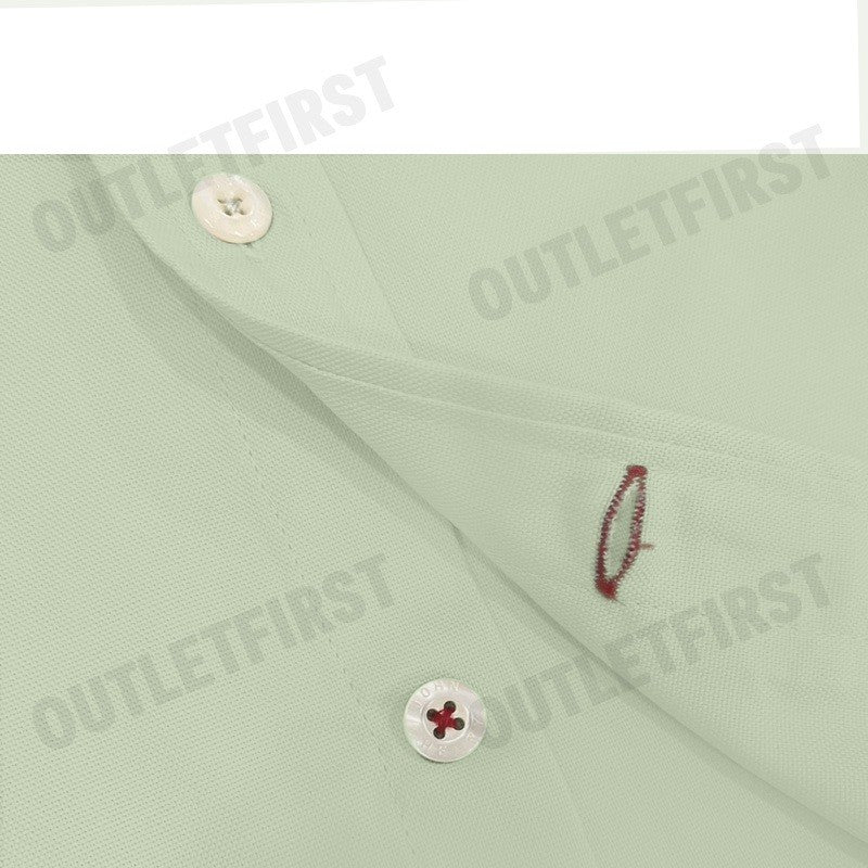 JOHN HENRY รุ่น MEN'S SHORT SLEEVES SLIM FIT SHIRT (GREEN) CODE: JH F324MSSSM55 เสื้อเชิ้ต เสื้อแขนสั้น เสื้อผู้ชาย