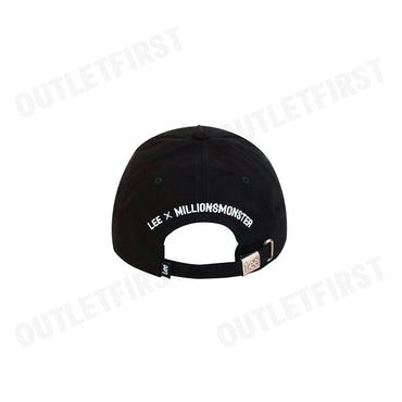 LEE รุ่น UNISEX CAP LEE x MILLIONSMONSTER COLLECTION CODE: LE F324UHATN34 หมวกแก๊ป หมวกเบสบอล หมวกผู้ชายผู้หญิง