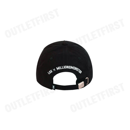 LEE รุ่น UNISEX CAP LEE x MILLIONSMONSTER COLLECTION CODE: LE F324UHATN34 หมวกแก๊ป หมวกเบสบอล หมวกผู้ชายผู้หญิง