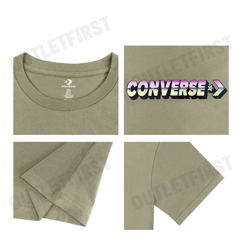 CONVERSE รุ่น GRAPHIC T-SHIRT CODE: 10026416 A03 เสื้อยืด เสื้อคอกลม เสื้อผู้ชายแขนสั้น