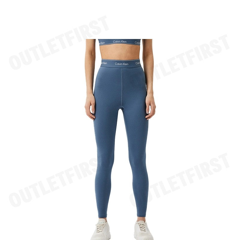 CALVIN KLEIN SPORT รุ่น MODERN SPORT HIGH RISE 7/8 LEGGINGS CODE: 4WS4L633 420 กางเกงออกกำลังกาย เลคกิ้ง ขายาว