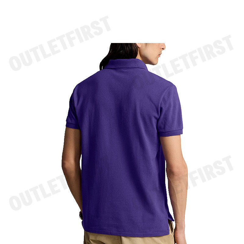 POLO RALPH LAUREN รุ่น CUSTOM SLIM FIT MESH POLO SHIRT CODE: 710680784397 เสื้อโปโล เสื้อผู้ชาย เสื้อแขนสั้น