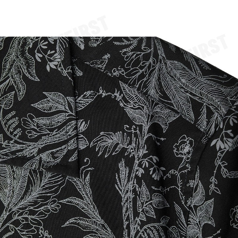 G2000 รุ่น FOREST ALL OVER PRINT CASUAL SHIRT IN RELAXED FIT CODE: 41130464 96 เสื้อเชิ้ต เสื้อแขนสั้น เสื้อผู้ชาย