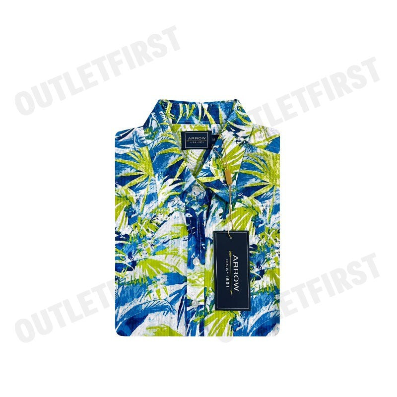 ARROW รุ่น WOMEN'S TROPICAL SHIRT CODE: WACC519S3CSBU เสื้อแขนสั้น เสื้อเชิ้ต เสื้อผู้หญิง