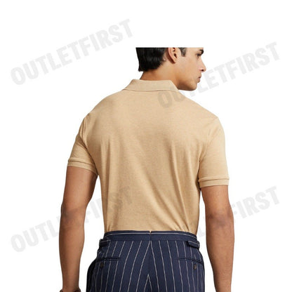 POLO RALPH LAUREN รุ่น CUSTOM SLIM FIT SOFT COTTON POLO SHIRT CODE: 710704319086 เสื้อโปโล เสื้อผู้ชาย เสื้อแขนสั้น