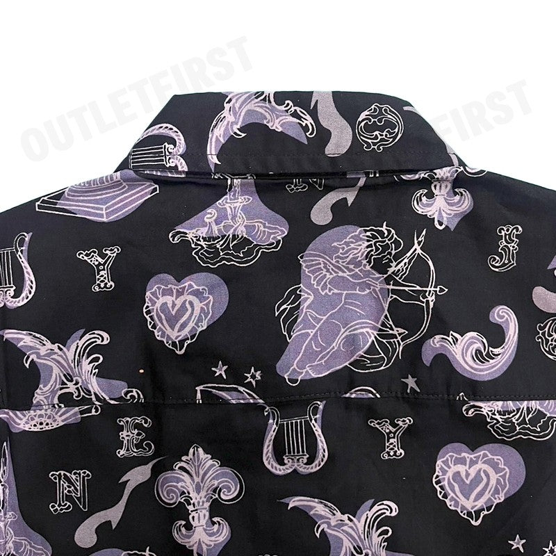 JOHN HENRY รุ่น MEN'S SHORT SLEEVES SLIM FIT SHIRT SUPER SOFT (BLACK) CODE: JH F124MSSSM06 เสื้อเชิ้ตแขนสั้น เสื้อเชิ้ต