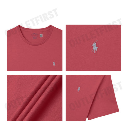 POLO RALPH LAUREN รุ่น CUSTOM SLIM FIT JERSEY CREWNECK T-SHIRT CODE: 710671438355 เสื้อยืดคอกลม เสื้อยืดแขนสั้น เสื้อยืด