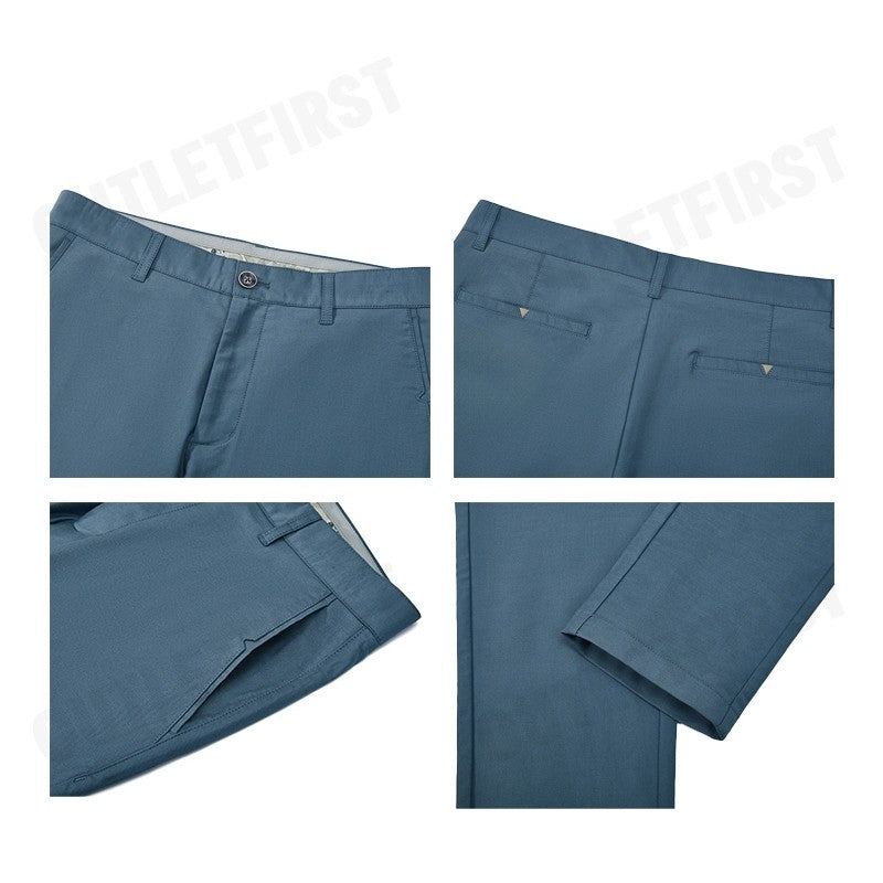 G2000 รุ่น SOFT COTTON RICH STRETCH CASUAL PANTS IN SLIM TAPERED FIT CODE: 41161007 75 กางเกงขายาว กางเกงผู้ชาย ทำงาน