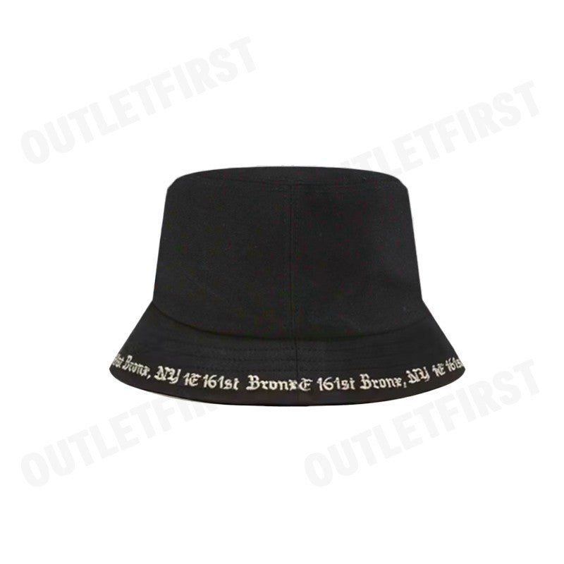 MLB รุ่น UNISEX GOTHIC LETTERING BUCKET HAT CODE: 3AHTHG01N 50BKS หมวกบักเก็ต หมวกเฟร็ปเป้ หมวกสีดำ