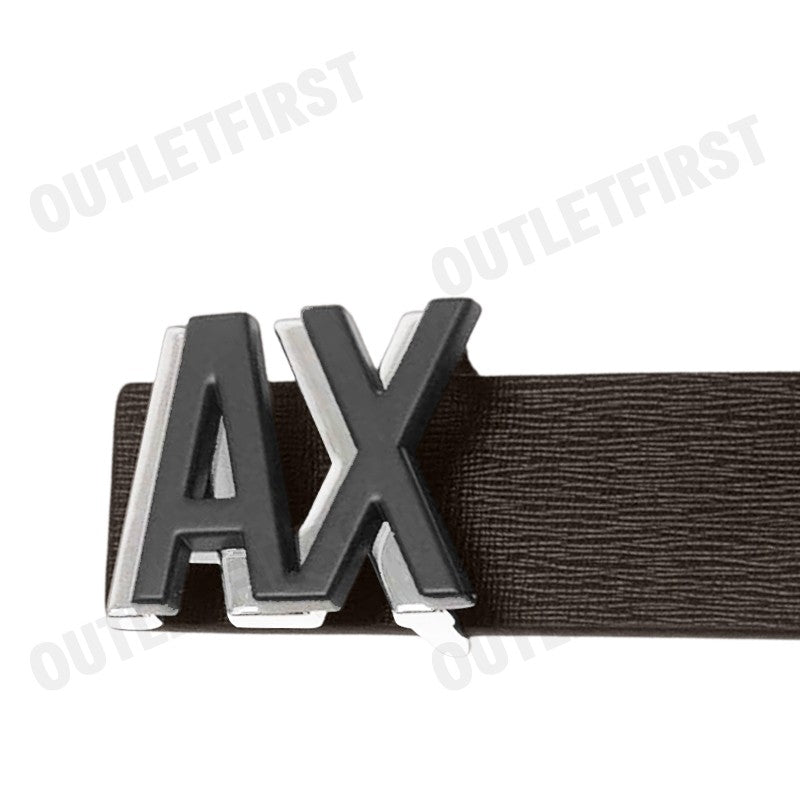 ARMANI EXCHANGE รุ่น LOGO BUCKLE BELT CODE: 951409 4R853 00954 เข็มขัด เข็มขัดผู้ชาย เข็มขัดอมานี่