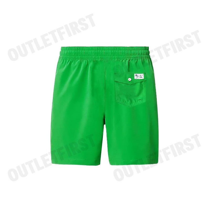POLO RALPH LAUREN รุ่น PONY-EMBROIDERED SWIM SHORTS CODE: 710829851044 กางเกงขาสั้น กางเกงผู้ชาย กางเกงลำลอง