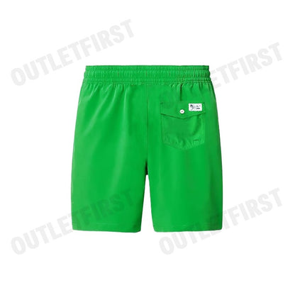 POLO RALPH LAUREN รุ่น PONY-EMBROIDERED SWIM SHORTS CODE: 710829851044 กางเกงขาสั้น กางเกงผู้ชาย กางเกงลำลอง