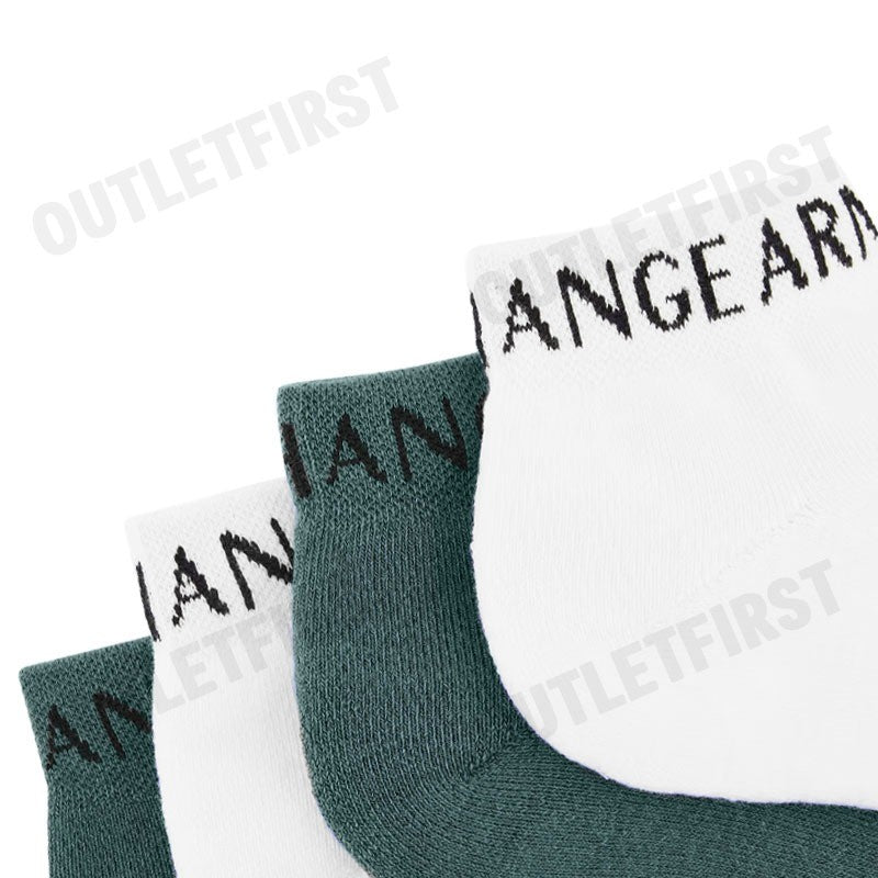 ARMANI EXCHANGE รุ่น 2 PACK SHORT SPONGE SOCKS CODE: 956013 CC406 18911 ถุงเท้าข้อสั้น ถุงเท้าผู้ชาย ถุงเท้า