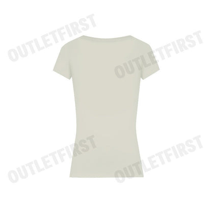 ARMANI EXCHANGE รุ่น PIMA COTTON PRINT LONG SLEEVE T-SHIRT CODE: 8NYT70 YJ16Z 1786 เสื้อยืดคอกลม เสื้อผู้หญิง แขนสั้น