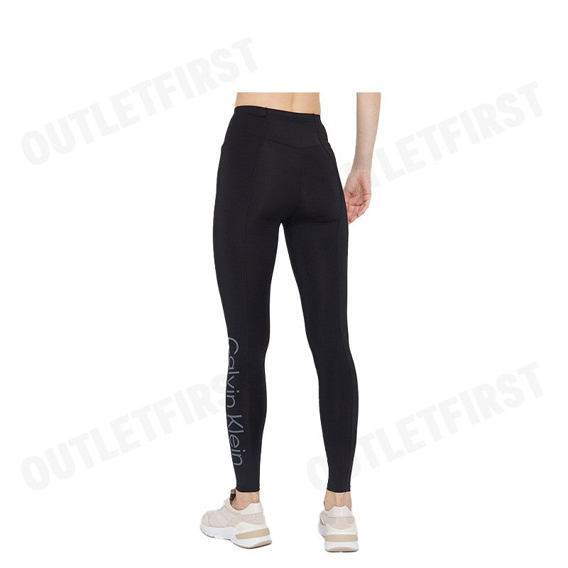 CALVIN KLEIN SPORT รุ่น LOGO GYM LEGGINGS CODE: 4WS3L601 001 กางเกงออกกำลังกาย เลคกิ้ง สำหรับผู้หญิง