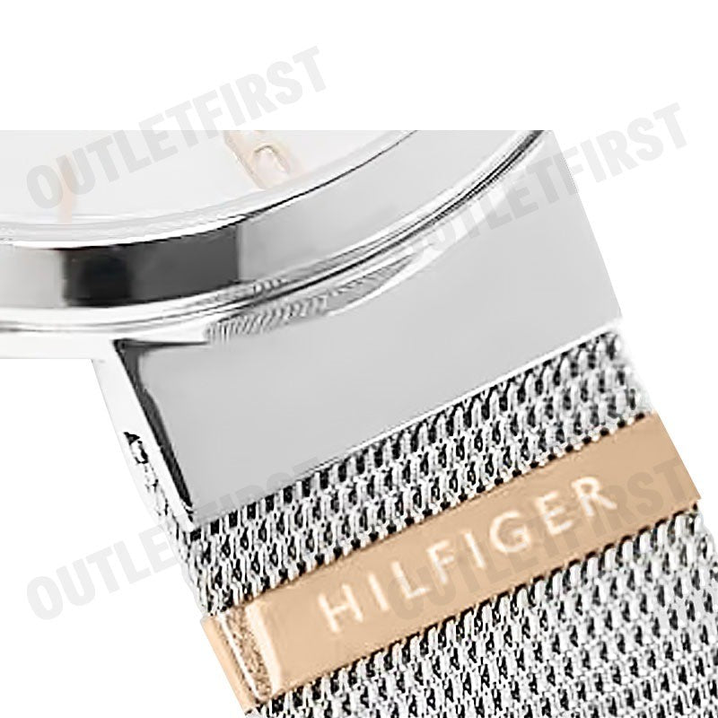 TOMMY HILFIGER รุ่น CARNATION MESH STRAP WATCH CODE: TH1782537 นาฬิกาข้อมือ นาฬิกาผู้หญิง นาฬิกาทอมมี่