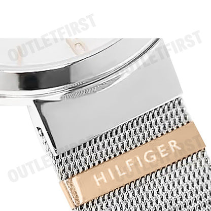 TOMMY HILFIGER รุ่น CARNATION MESH STRAP WATCH CODE: TH1782537 นาฬิกาข้อมือ นาฬิกาผู้หญิง นาฬิกาทอมมี่