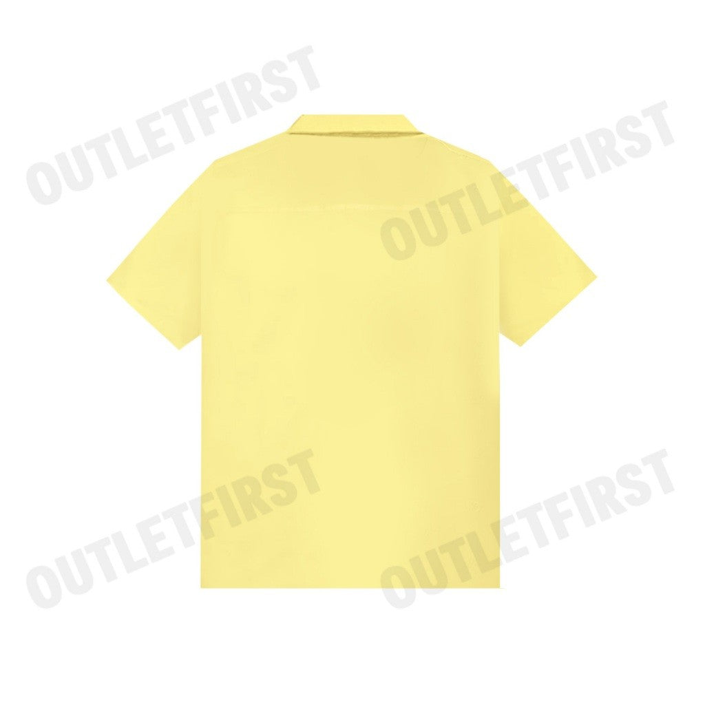 JOHN HENRY รุ่น MEN'S SHORT SLEEVES SLIM FIT SHIRT (YELLOW) CODE: JH F224MSSSM52 เสื้อเชิ้ตแขนสั้น เสื้อเชิ้ตผู้ชาย